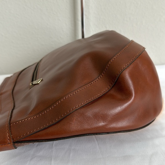 Patricia Nash Woven Leather Oliena Top Handle Satchel - Picture 6 of 7